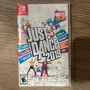Nintendo Switch 2019 Just Dance cartridge by Ubisoft
